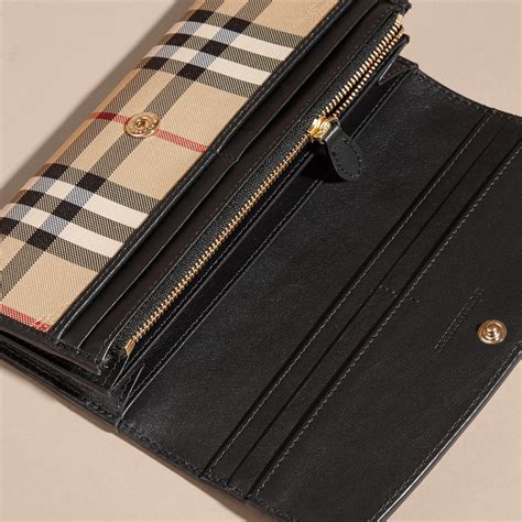 ladies burberry wallets|Burberry continental wallets for women.